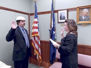 sworn-in
